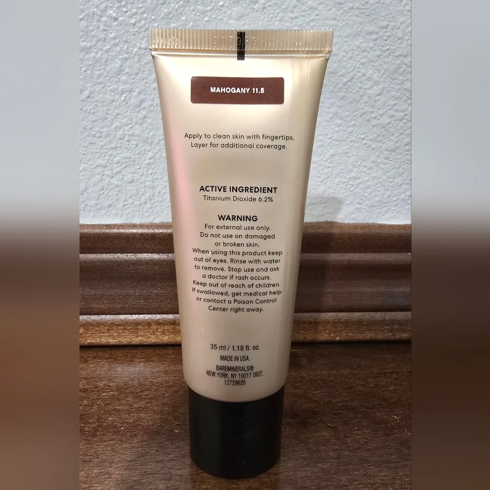 bareMinerals Complexion Rescue Tinted Moisturizer SPF30 Mahogany 11.5 NWOB